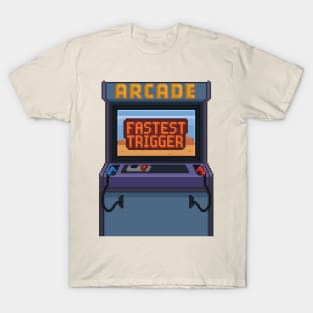 Pixelart Arcade Fastest trigger V2 T-Shirt